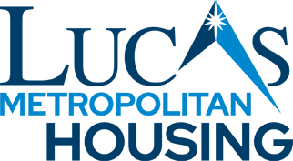 Lucas Metropolitan Housing Mobile Menu Logo